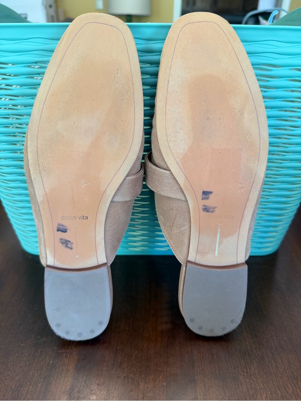 Dolce Vita Women's Santel Loafers SZ 8 Color Tan - Picture 8 of 8